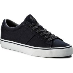 Tenisówki POLO RALPH LAUREN - Sayer 816688479002 Aviatr Nvy. Niebieskie tenisówki męskie marki Polo Ralph Lauren, z zamszu. W wyprzedaży za 259,00 zł.
