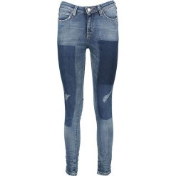 Dżinsy "Scarlett" - Skinny fit - w kolorze niebieskim. Niebieskie jeansy damskie Lee, l, w paski. W wyprzedaży za 139,95 zł.