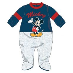 Disney By Arnetta Śpioszki Overal Mickey Mouse 62 Szary/Niebieski. Szare kombinezony niemowlęce Disney By Arnetta, z motywem z bajki. W wyprzedaży za 41,00 zł.