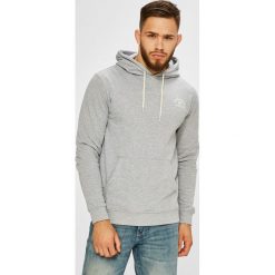 DC - Bluza. Szare bluzy męskie rozpinane marki DC, l, z bawełny, z kapturem. W wyprzedaży za 179,90 zł.
