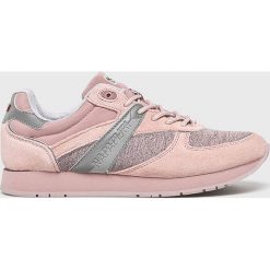 Napapijri - Buty. Szare buty sportowe damskie Napapijri, z gumy. Za 399,90 zł.
