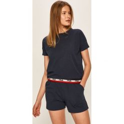 Fila - Szorty piżamowe. Różowe piżamy damskie Fila, s, z aplikacjami, z dzianiny, bez rękawów. Za 179,90 zł.