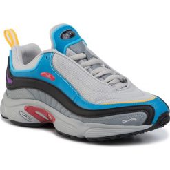 Buty Reebok - Daytona Dmx DV8644 Grey/Cyan/Blk. Szare półbuty męskie Reebok, z materiału, klasyczne. W wyprzedaży za 279,00 zł.