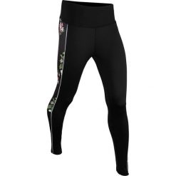 Legginsy sportowe shaping z kolekcji Maite Kelly, długie, Level 3 bonprix czarny. Czarne spodnie damskie bonprix, w paski, na fitness i siłownię. Za 99,99 zł.