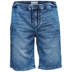 Only&Sons Męskie Szorty Linus Jog Shorts Blue Pk 9062 Blue Denim (Rozmiar S). Niebieskie spodenki i szorty męskie marki Only&Sons, s, bez wzorów, z denimu, krótkie. W wyprzedaży za 101,00 zł.