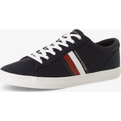 Tommy Hilfiger - Tenisówki męskie, niebieski. Niebieskie trampki męskie TOMMY HILFIGER, bez wzorów, bez zapięcia. Za 329,95 zł.