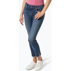 Cambio - Jeansy damskie – Tess, niebieski. Niebieskie jeansy damskie marki Cambio, bez wzorów, z jeansu. Za 449,95 zł.