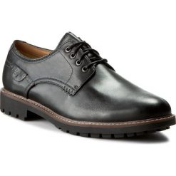 Derby męskie: Półbuty CLARKS - Montacute Hall 203510847 Black Leather