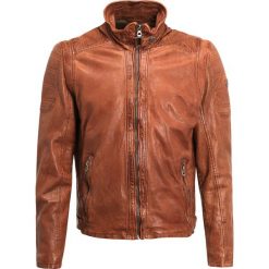 Gipsy RAMOS Kurtka skórzana cognac. Brązowe kurtki męskie skórzane marki Gipsy, m. Za 799,00 zł.