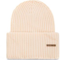 Czapka TRUSSARDI JEANS - Hat Rib-Knitted 59Z00079 W030. Szare czapki zimowe damskie marki Calvin Klein Jeans, na zimę, z jeansu. Za 189,00 zł.