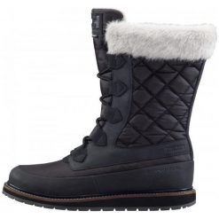 Helly Hansen Buty Zimowe W Arosa Ht Jet Black/New Light Gre Eu 38.7/Us 7.5. Czarne buty sportowe damskie Helly Hansen, bez wzorów, ze skóry, eleganckie. W wyprzedaży za 429,00 zł.