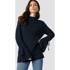 Rut&Circle Sweter Samira Knot Knit - Navy. Niebieskie golfy damskie Rut&Circle. Za 121,95 zł.