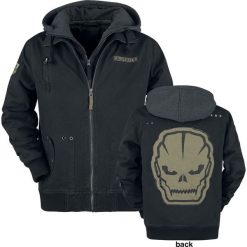 Call Of Duty Skull Kurtka zimowa czarny. Czarne kurtki męskie zimowe marki TRIBAN, xl, z elastanu. Za 399,90 zł.