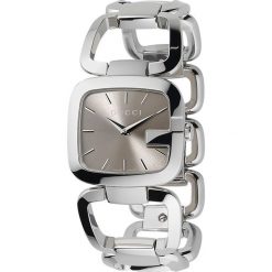 ZEGAREK GUCCI G-GUCCI YA125402. Brązowe zegarki damskie marki GUCCI, ze stali. Za 3170,00 zł.