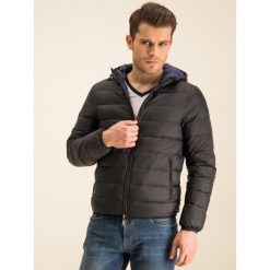 Kurtka puchowa Emporio Armani 8N1B51 1NJMZ 0999. Czarne kurtki męskie Emporio Armani, m, bez wzorów, z puchu, bez kaptura. W wyprzedaży za 629,00 zł.