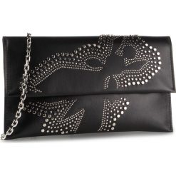 Torebka PATRIZIA PEPE - 2V9162/A5W6-K103 Black. Czarne kopertówki damskie Patrizia Pepe, na spotkanie biznesowe, bez wzorów, ze skóry, eleganckie, bez dodatków. W wyprzedaży za 619,00 zł.