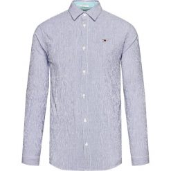 Koszula Tommy Jeans Tjm Seersucker Multi DM0DM07921. Niebieskie koszule męskie Tommy Jeans, m, bez wzorów, z elastanu, casualowe, bez kołnierzyka, bez rękawów. Za 349,00 zł.