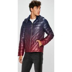 Trussardi Jeans - Kurtka. Brązowe płaszcze męskie Trussardi Jeans, s, bez wzorów, z poliesteru, krótkie, z kapturem. W wyprzedaży za 799,90 zł.