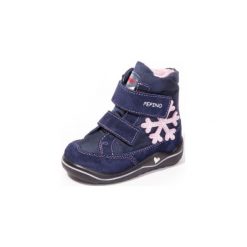 Pepino Girls Kozaki Hildi nautic/ marine (średnie) - niebieski - Gr.Moda (2 - 6 lat). Niebieskie buciki niemowlęce Pepino, z poliesteru, bez zapięcia. Za 199,00 zł.