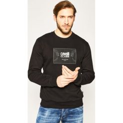 Bluza Cavalli Class B7JVB746. Czarne bluzy męskie Cavalli Class, m, bez wzorów, z bawełny, bez kołnierzyka, bez rękawów, bez kaptura. W wyprzedaży za 479,00 zł.