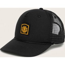 Element - Czapka. Czarne czapki męskie Element, z aplikacjami, z bawełny. Za 119,90 zł.
