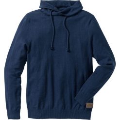 Swetry klasyczne męskie: Sweter Regular Fit bonprix ciemnoniebieski melanż