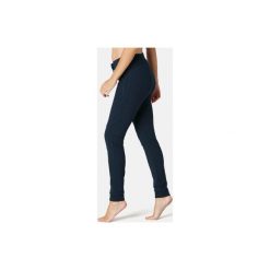 Spodnie Slim Gym & Pilates 510 damskie. Niebieskie spodnie damskie NYAMBA, xs, bez wzorów, z elastanu. Za 69,99 zł.
