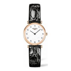 LONGINES La Grande Classique de Longines L4.209.1.97.2. Szare zegarki damskie LONGINES, złote. Za 5780,00 zł.