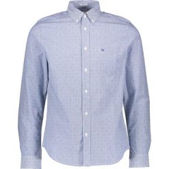 Koszula - Slim fit - w kolorze niebiesko-białym. Niebieskie koszule męskie Wrangler, m, w paski, z bawełny, button down, bez rękawów. W wyprzedaży za 109,95 zł.