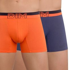 Bokserki męskie: Dwupak męskich bokserek DIM 5BS SOFT TOUCH