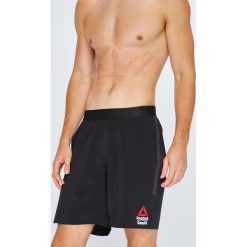 Reebok - Szorty Rc Speed Short. Czarne spodenki i szorty męskie marki Reebok, s, z poliesteru, sportowe. W wyprzedaży za 199,90 zł.