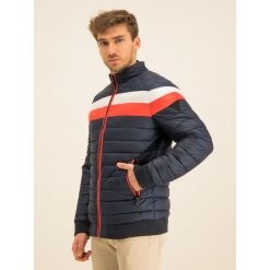 Kurtka bomber Guess M94L59 WC2O0. Niebieskie kurtki męskie Guess, xxl, z aplikacjami, z poliesteru, bez kaptura. W wyprzedaży za 399,00 zł.