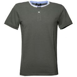 T-shirt w kolorze khaki. Brązowe t-shirty męskie Pepe Jeans, Mexx, Pierre Cardin, m, bez wzorów, z bawełny, z okrągłym kołnierzem. W wyprzedaży za 109,95 zł.