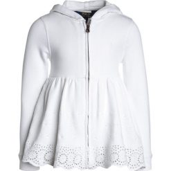 Polo Ralph Lauren EYELT HOODIE Bluza rozpinana white. Białe bluzy dziewczęce Polo Ralph Lauren, z bawełny. Za 319,00 zł.