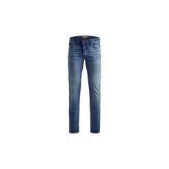 Jeansy straight leg Jack Jones 12148275 GLENN. Niebieskie jeansy męskie Jack & Jones, m, bez wzorów. Za 281,07 zł.