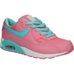 Sportowe casu 7a-hg85085. Niebieskie buty sportowe damskie Casu, bez wzorów, ze skóry ekologicznej, sportowe. W wyprzedaży za 39,99 zł.