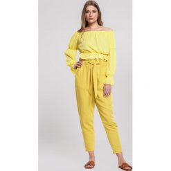 Żółte Spodnie Danceable. Żółte spodnie damskie other, s, z tkaniny. Za 79,99 zł.