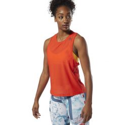 KOSZULKA BEZ RĘKAWÓW REEBOK CROSSFIT® JACQUARD (S). Koszulki damskie Reebok, s, bez wzorów, z poliesteru, bez kołnierzyka, bez rękawów. W wyprzedaży za 129,99 zł.
