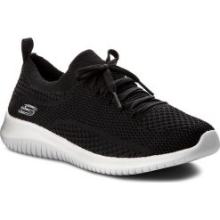 Sneakersy SKECHERS - Statements 12841/BKW Black/White. Czarne półbuty damskie Skechers, z tworzywa sztucznego. W wyprzedaży za 209,00 zł.