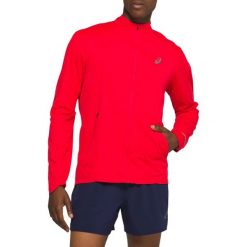 Asics Ventilate Jacket 2011A785-600. Czerwone kurtki męskie Asics, xl, bez wzorów, z poliesteru, bez kaptura. W wyprzedaży za 229,99 zł.