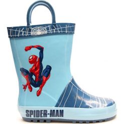 Kalosze chłopięce niebieskie Spiderman - niebieski. Niebieskie kalosze chłopięce . Za 32,00 zł.