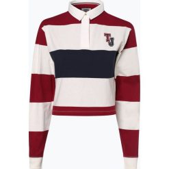 Tommy Jeans - Damska bluza nierozpinana, czarny. Czarne bluzy damskie marki Tommy Jeans, s, w paski, z jeansu, z krótkim rękawem, krótkie, bez kaptura. Za 399,95 zł.