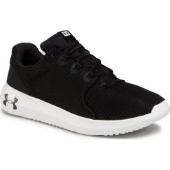 Sneakersy UNDER ARMOUR - Ua Ripple 2.0 3022044-002 Blk. Czarne sneakersy męskie Under Armour, bez wzorów, z tworzywa sztucznego, klasyczne, bez zapięcia. W wyprzedaży za 199,00 zł.