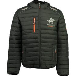Kurtka przejściowa "Brick" w kolorze antracytowym. Szare kurtki chłopięce Geographical Norway Kids & Ladies, bez wzorów, bez kaptura. W wyprzedaży za 209,95 zł.