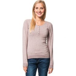 Swetry klasyczne damskie: Sweter w kolorze beżowym