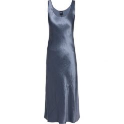 Sukienka codzienna Max Mara Leisure 32260196. Brązowe sukienki damskie Max Mara Leisure, na co dzień, bez wzorów, z acetatu, bez kołnierzyka, bez rękawów, proste. W wyprzedaży za 469,00 zł.