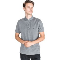 Tommy Hilfiger Polo Koszulka Szary. Szare podkoszulki męskie TOMMY HILFIGER, s, bez wzorów, z bawełny, bez rękawów. Za 299,95 zł.
