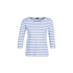 T-shirty z długim rękawem Armor Lux YAYAROULE. Białe t-shirty damskie Armor lux, s, bez wzorów, bez kołnierzyka. Za 99,50 zł.
