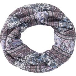 Szaliki damskie: Szal koło „paisley” bonprix jasnoróżowo-niebieski wzorzysty