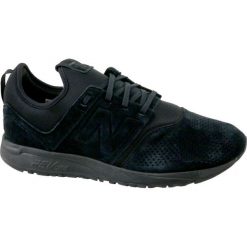 Buty New Balance MRL247TB czarne. Czarne buty sportowe męskie New Balance, bez zapięcia. W wyprzedaży za 419,00 zł.